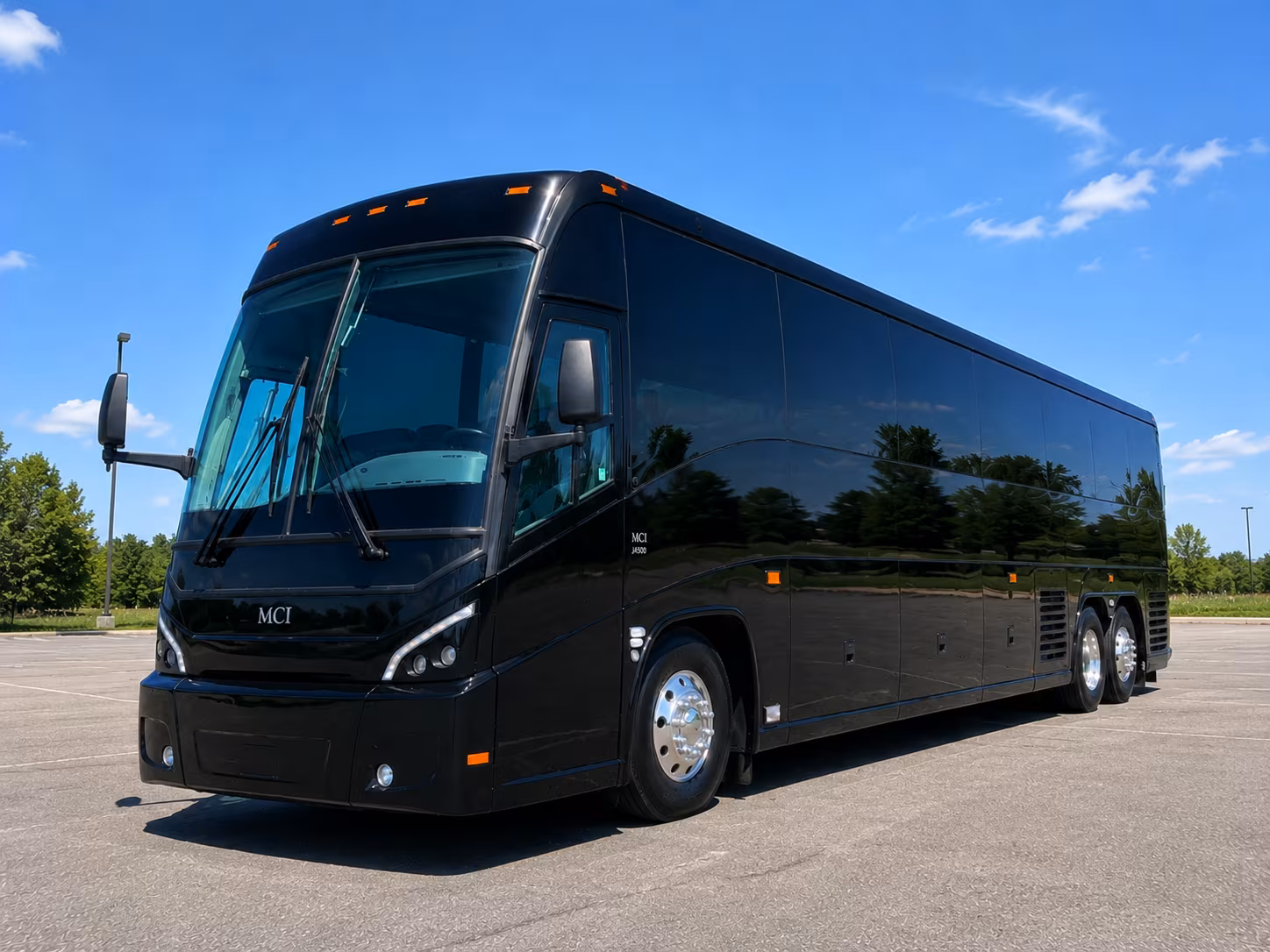 browse wedding bus options for pti airport guest pickups and late night returns