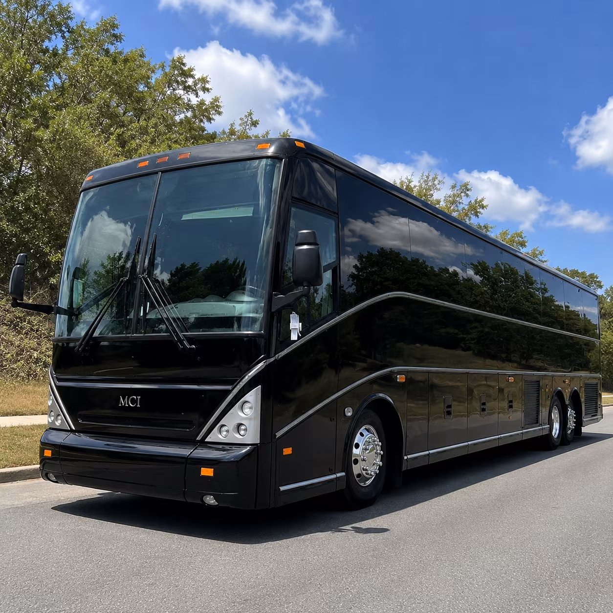 high point bus rental service area