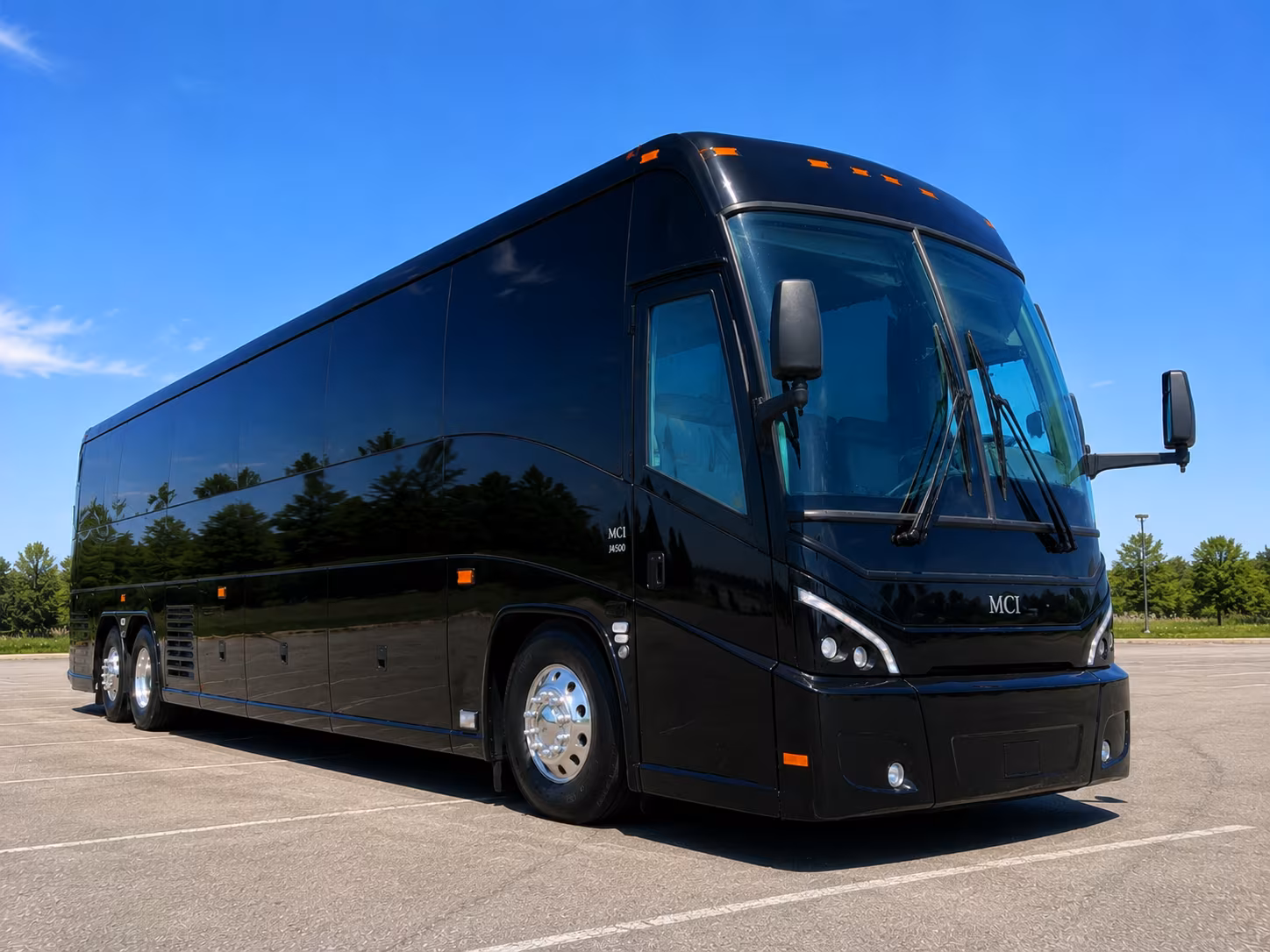 high point charter buses