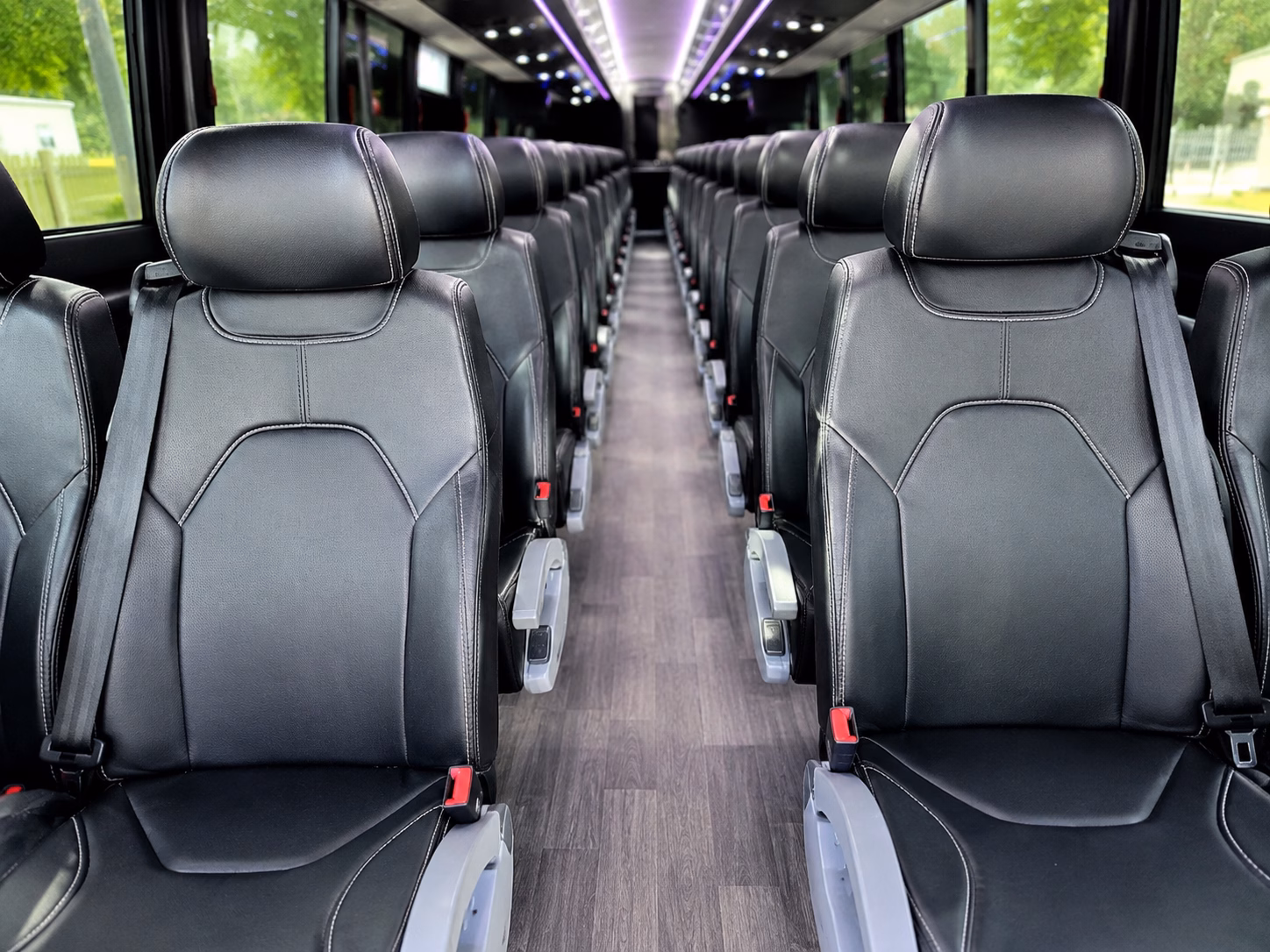 high point employee transportation onboard seating