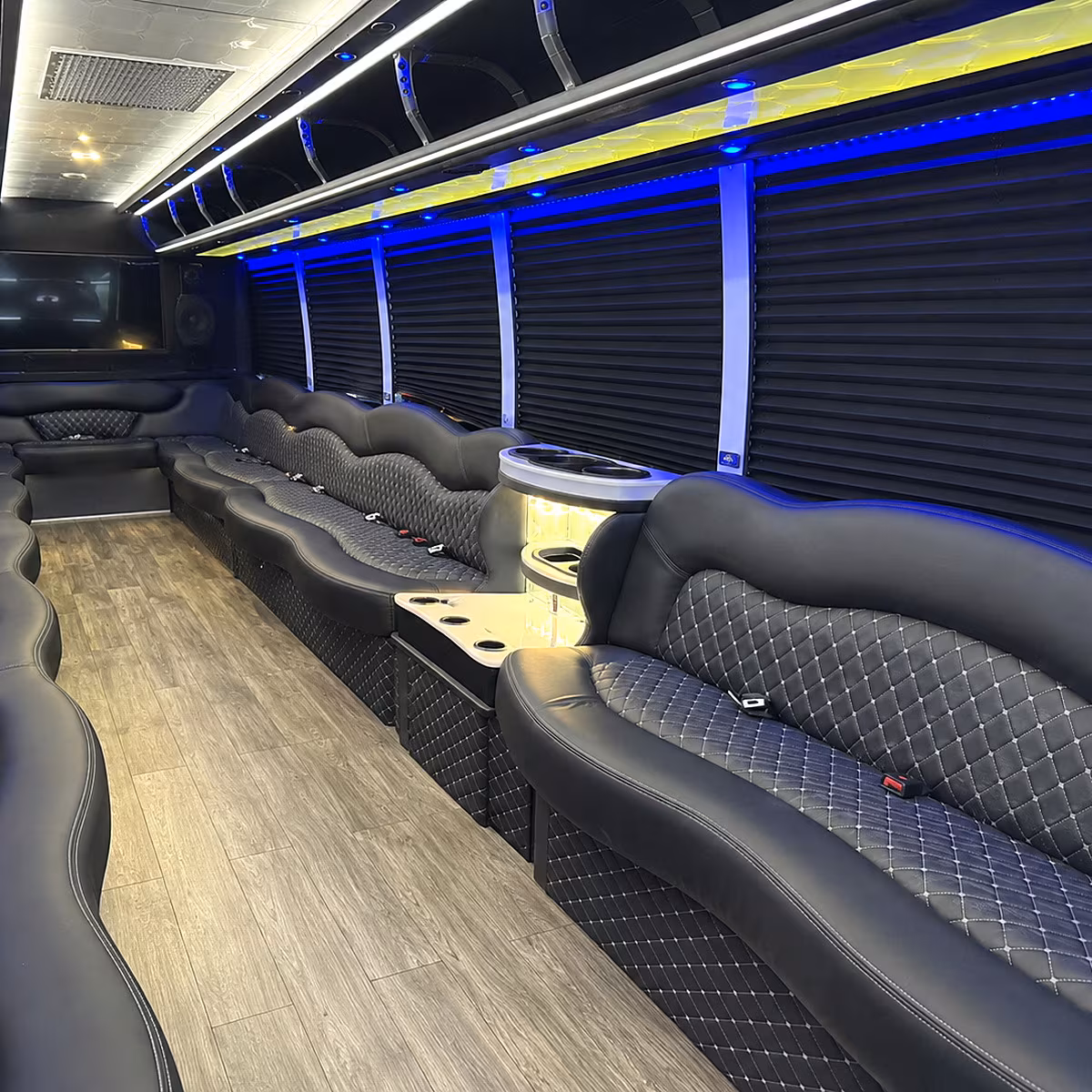 high point holiday party bus rental