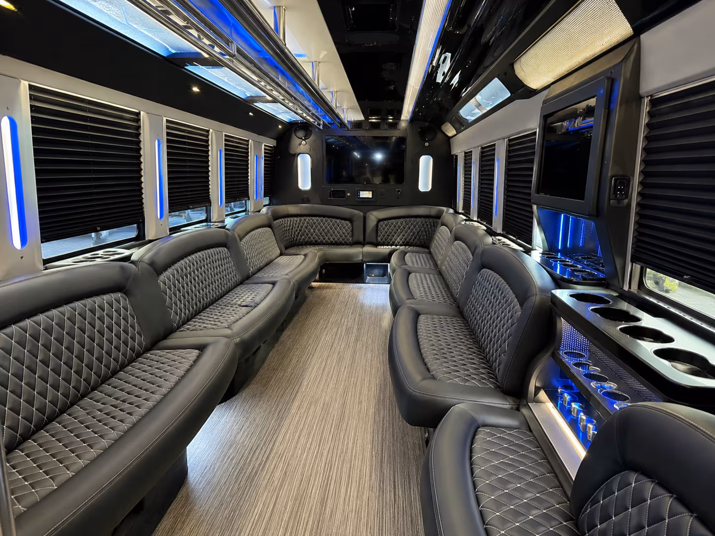 high point night on town party bus rental