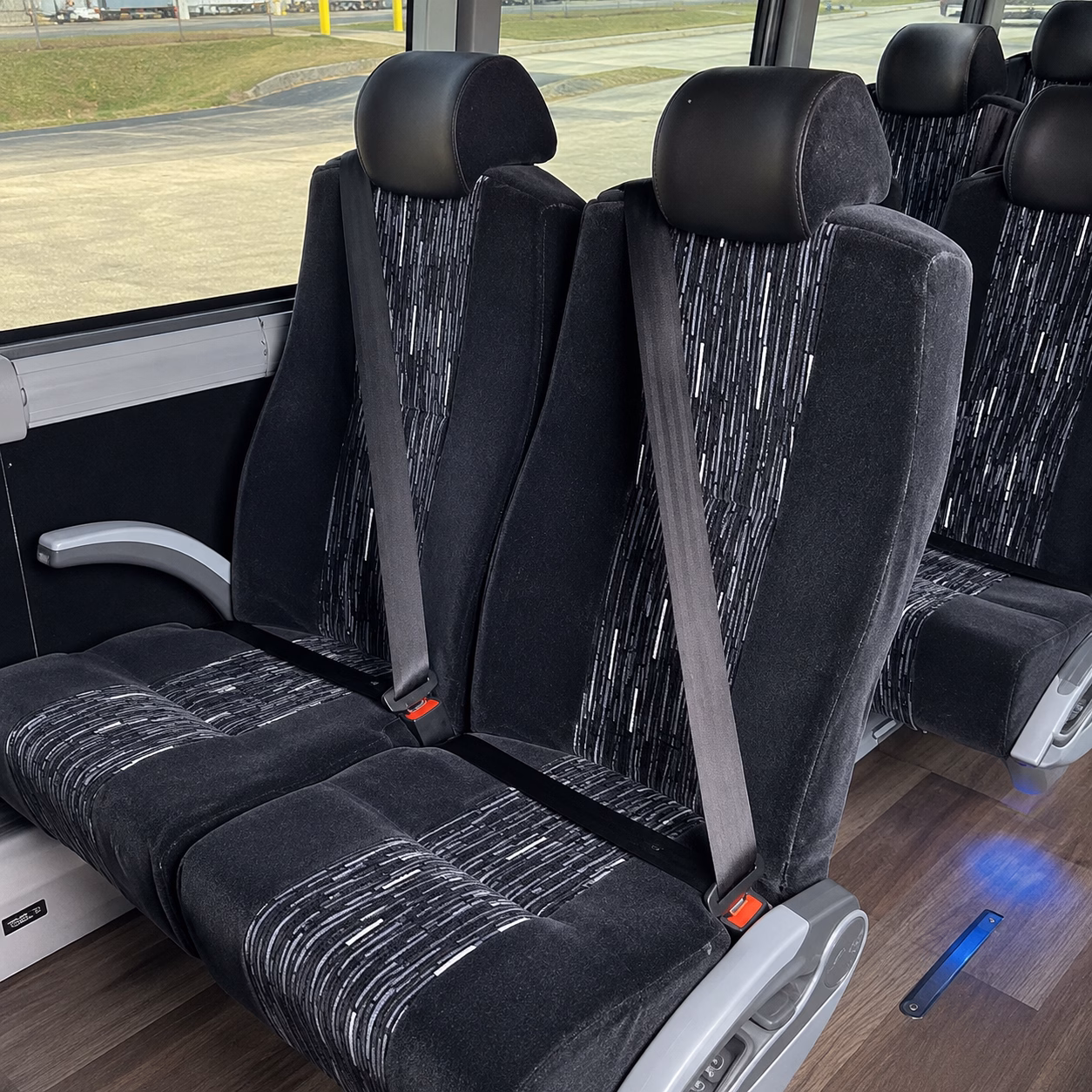 high point religious group transportation onboard seating